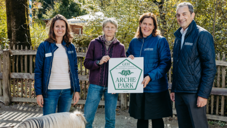 [Translate to English:] GEH Auszeichnung für den Tierpark Hellabrunn 