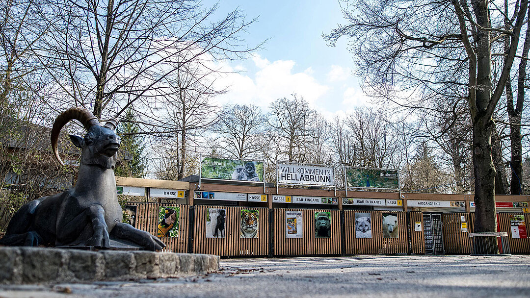 Isareingang Tierpark Hellabrunn